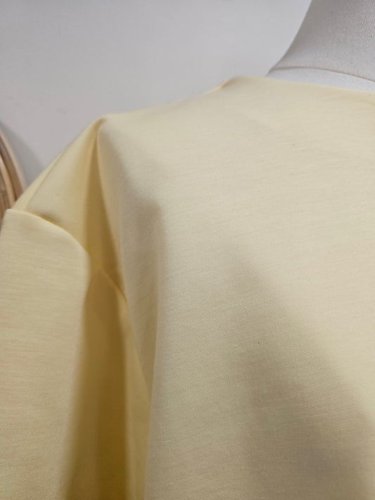 Tshirt molletonné jaune