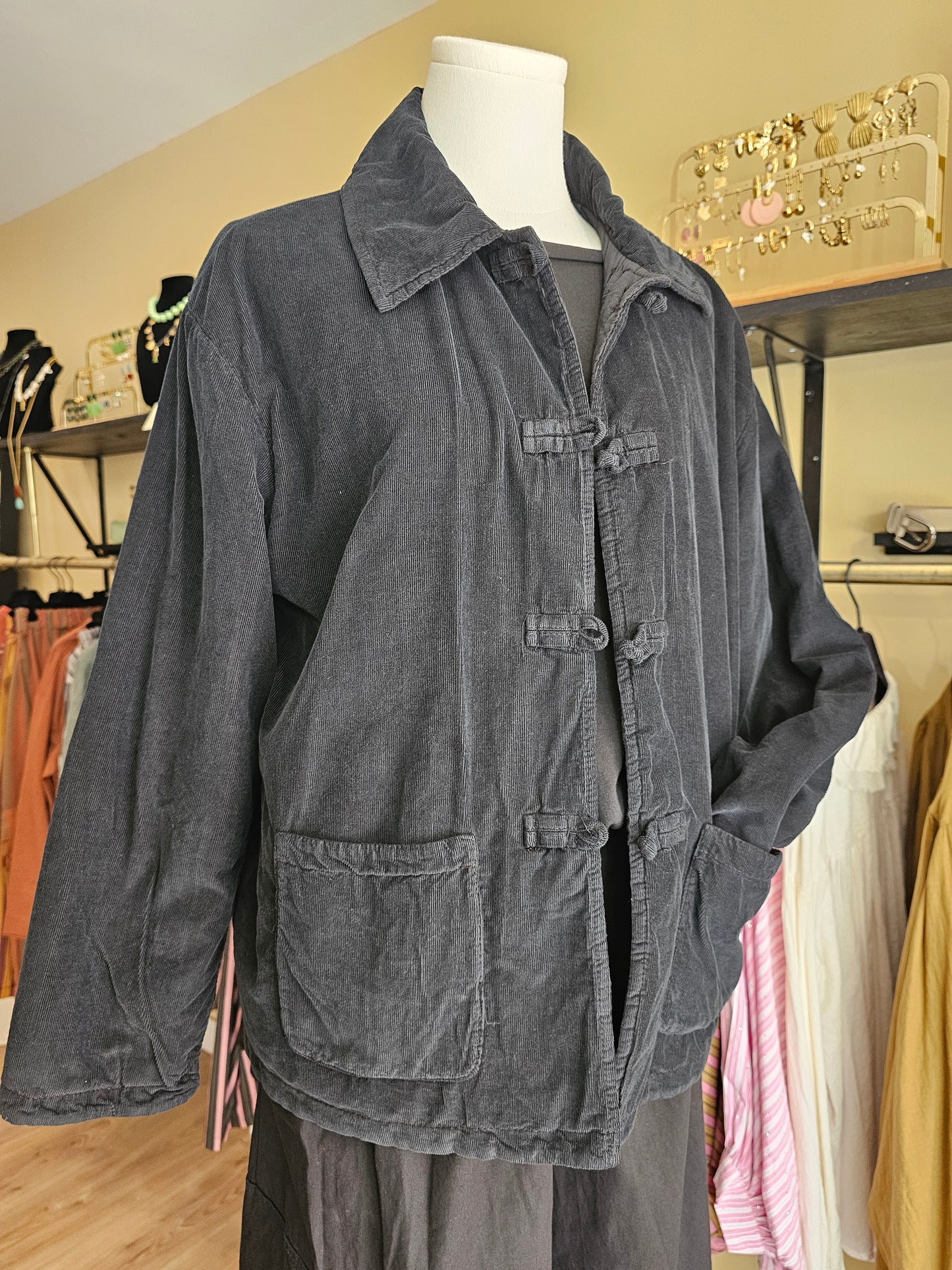 Veste en velours noire johanna paris
