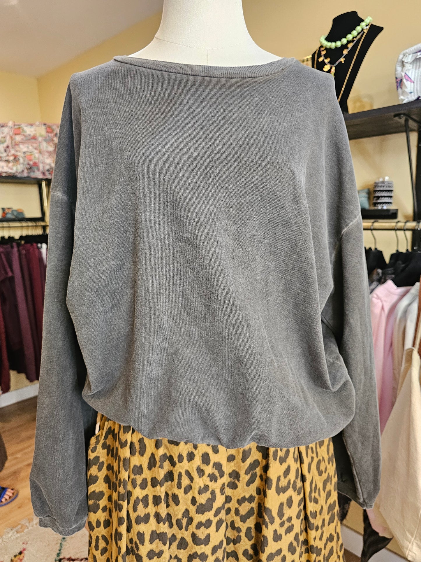 Sweat gris