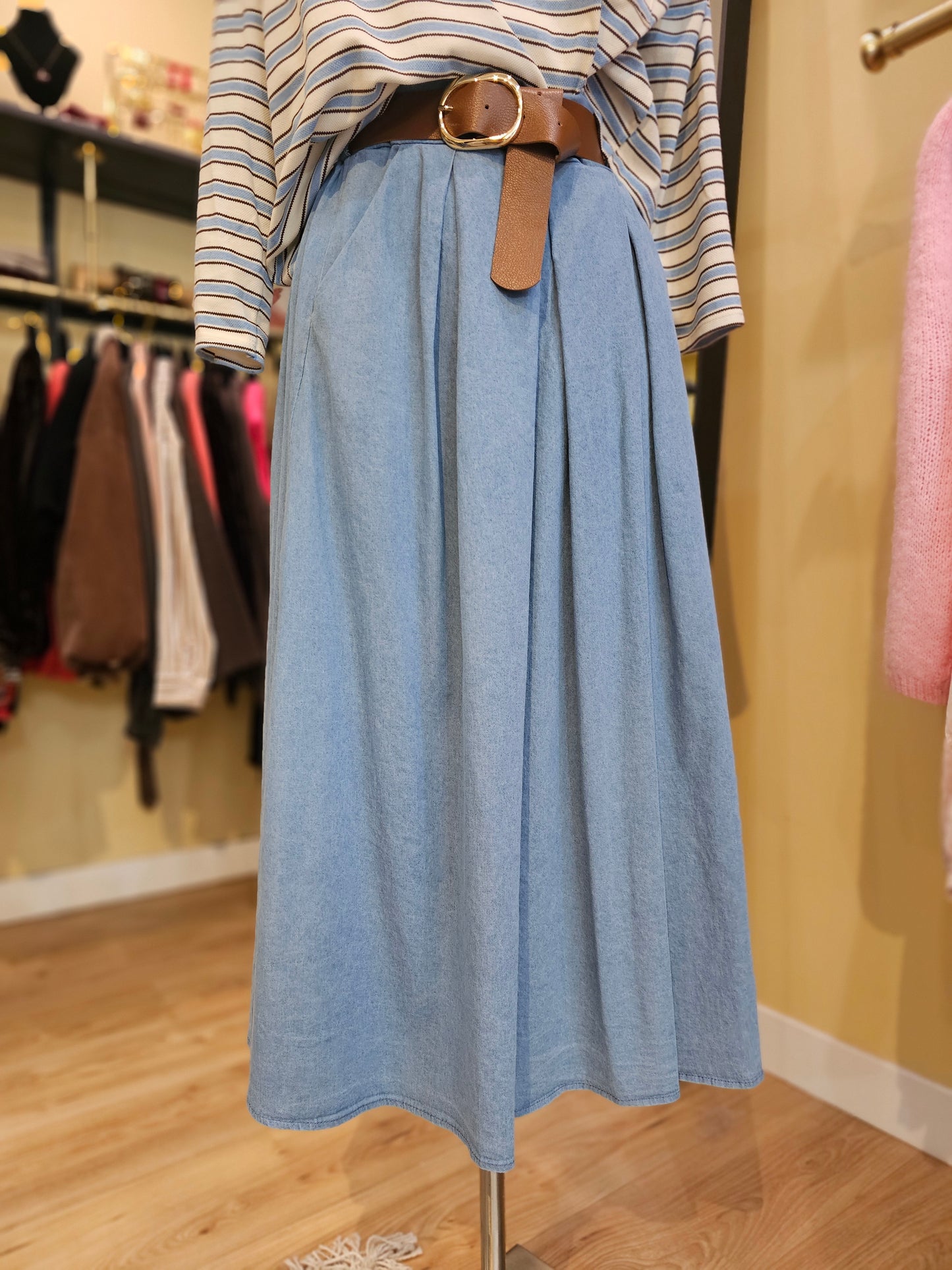 Jupe en jeans Johanna Paris
