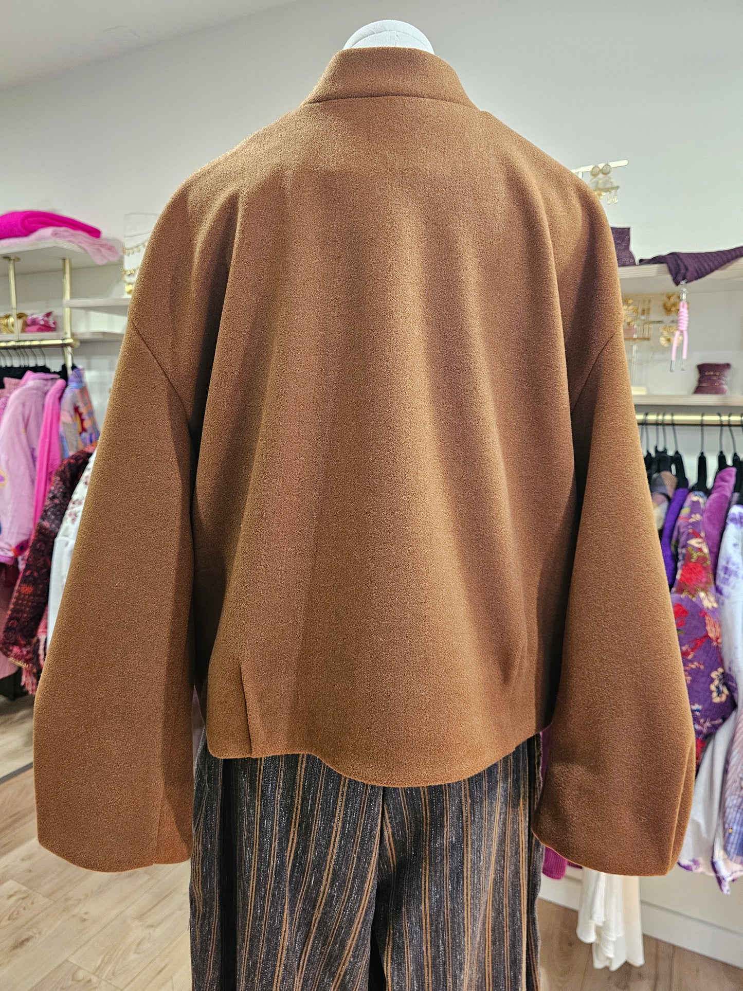 Blouson en feutre