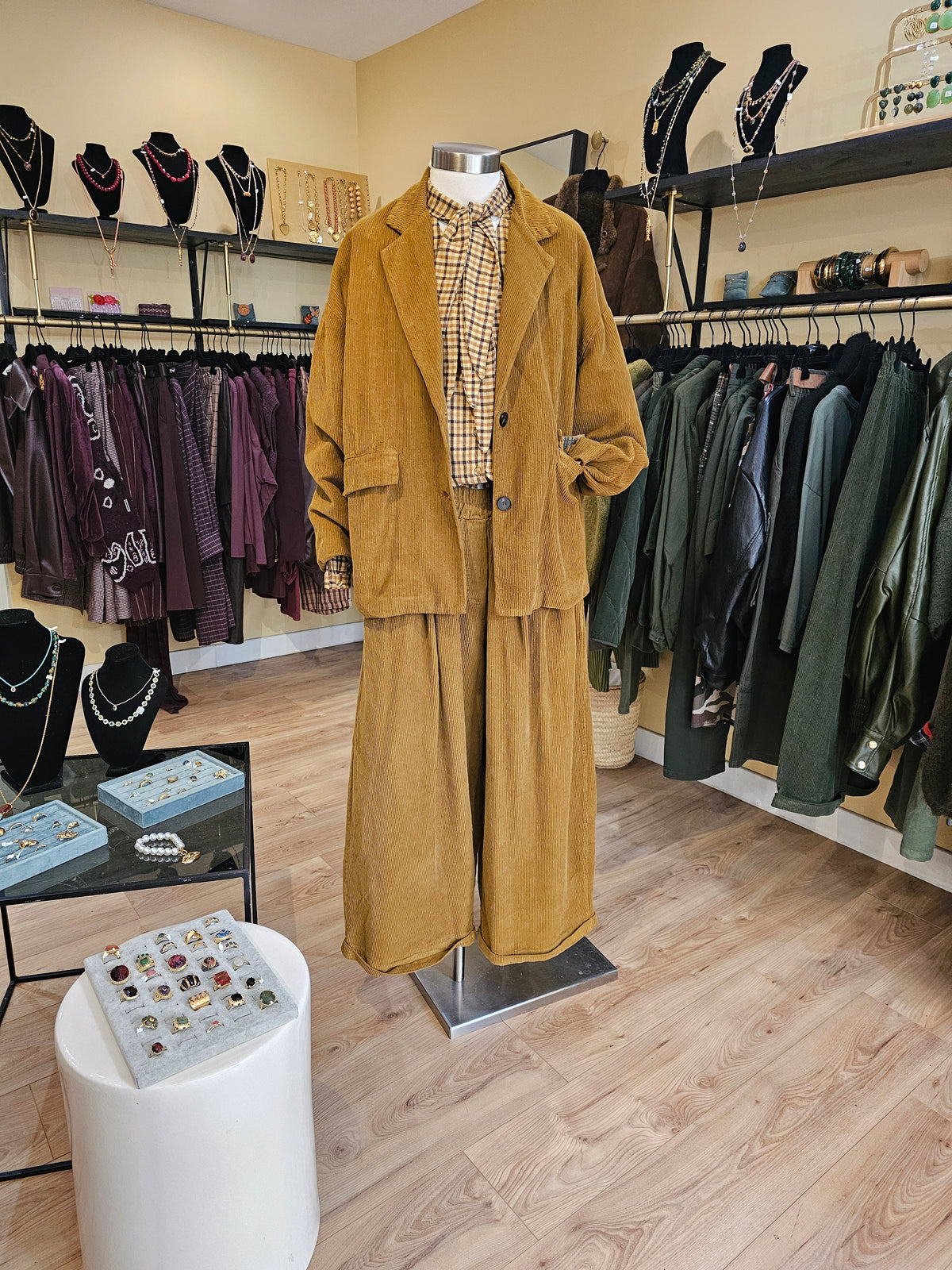 Veste en velours palude