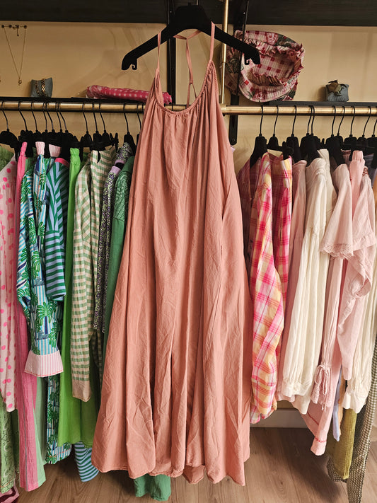 Robe vieux rose