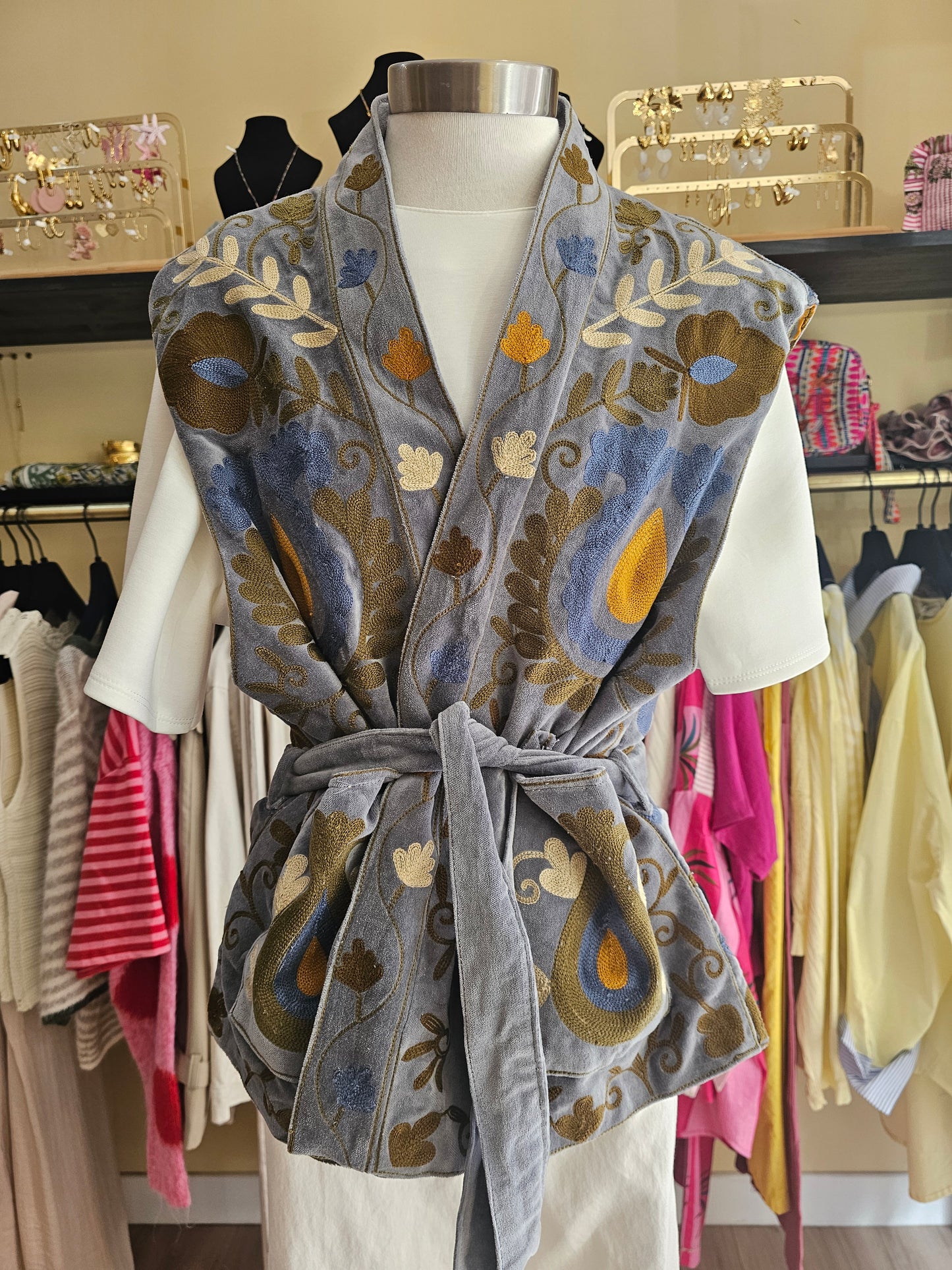 Kimono brodé Johanna Paris