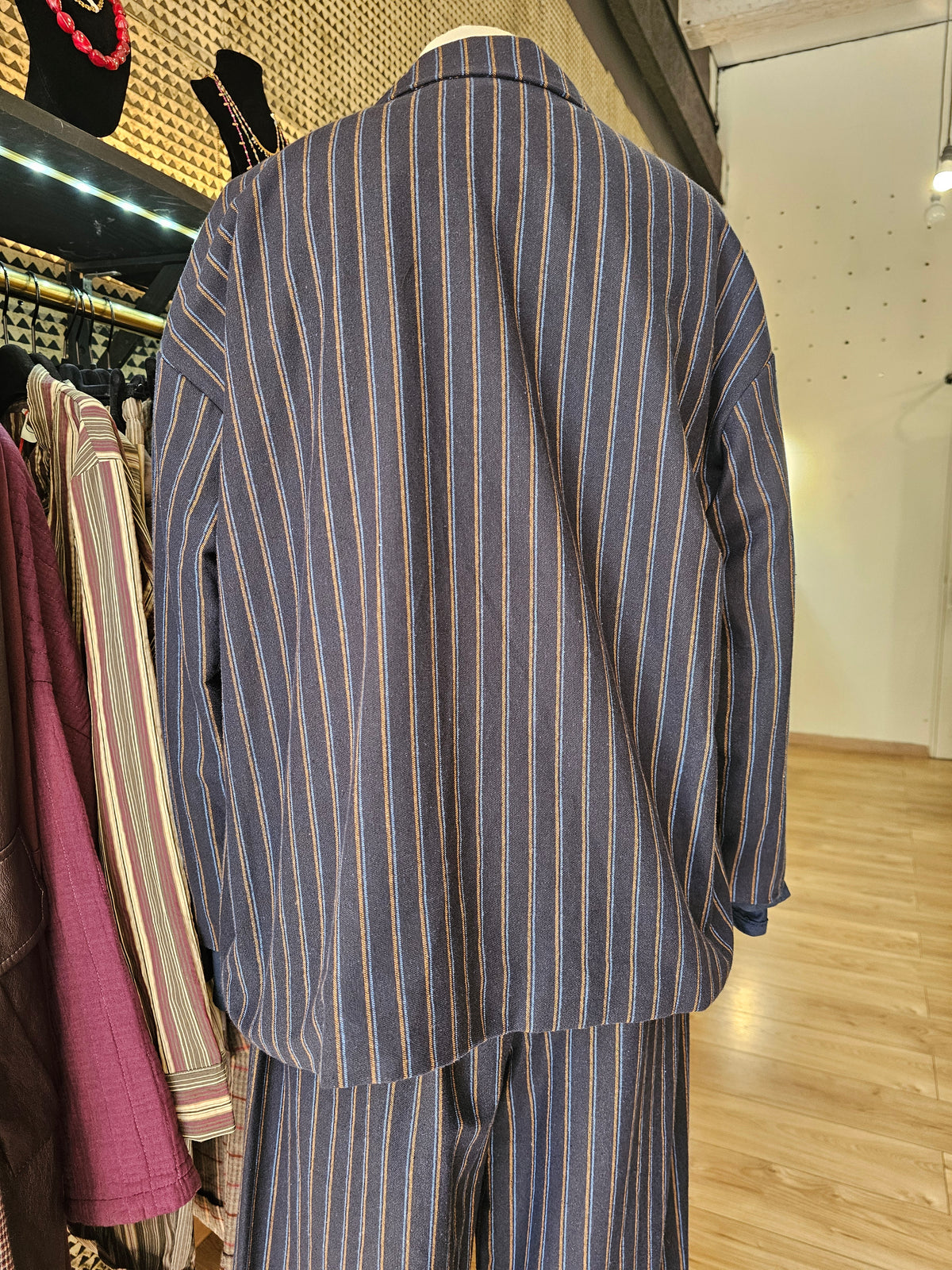 Veste marine rayée Johanna Paris