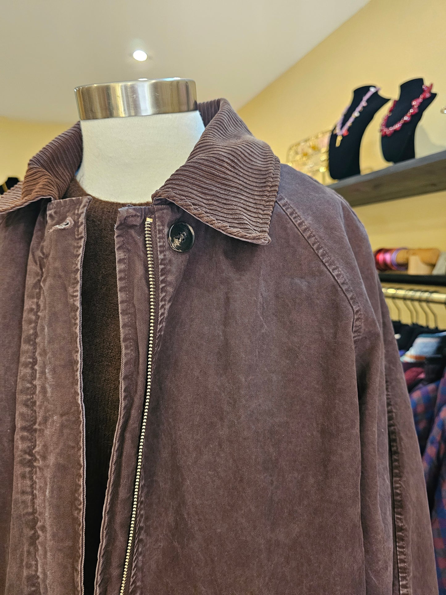 Manteau col velours Johanna Paris