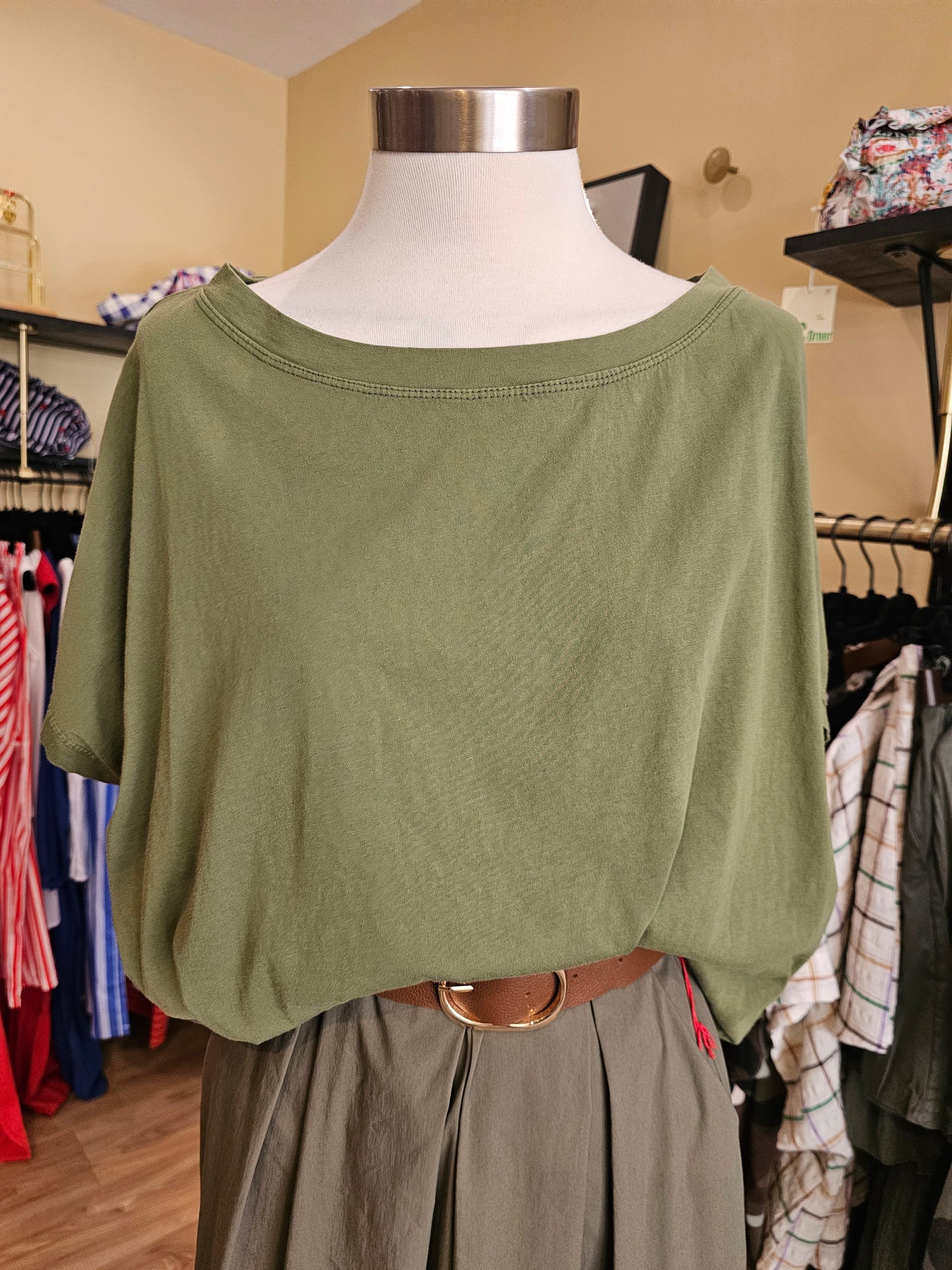 Tshirt biba kaki Johanna Paris