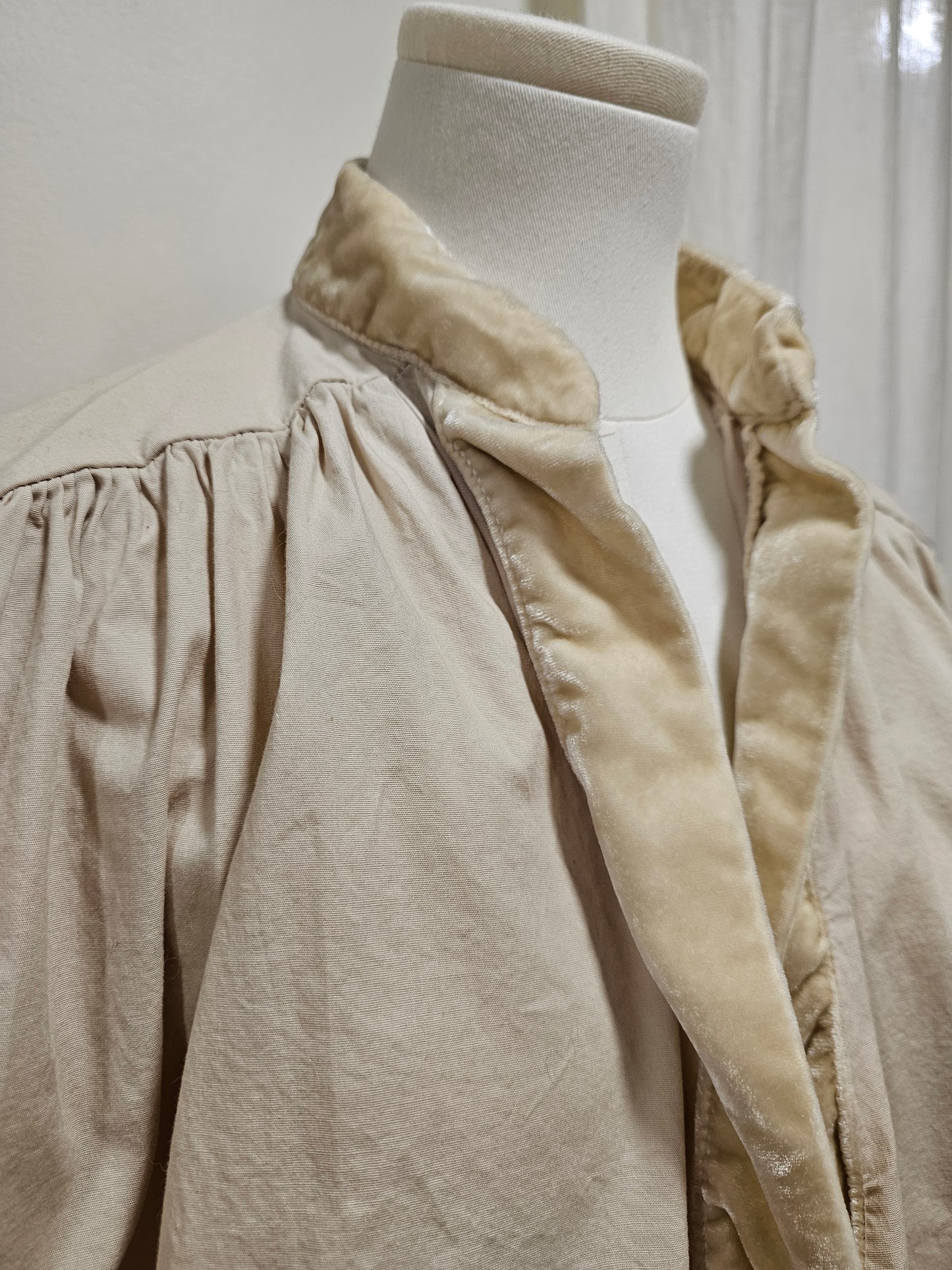 Blouse col velours Johanna Paris