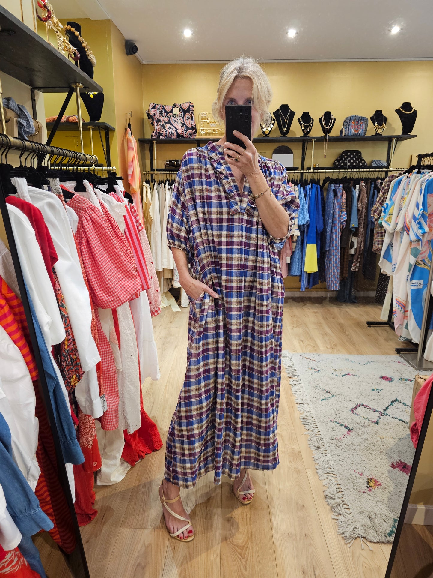 Robe à carreaux Johanna Paris