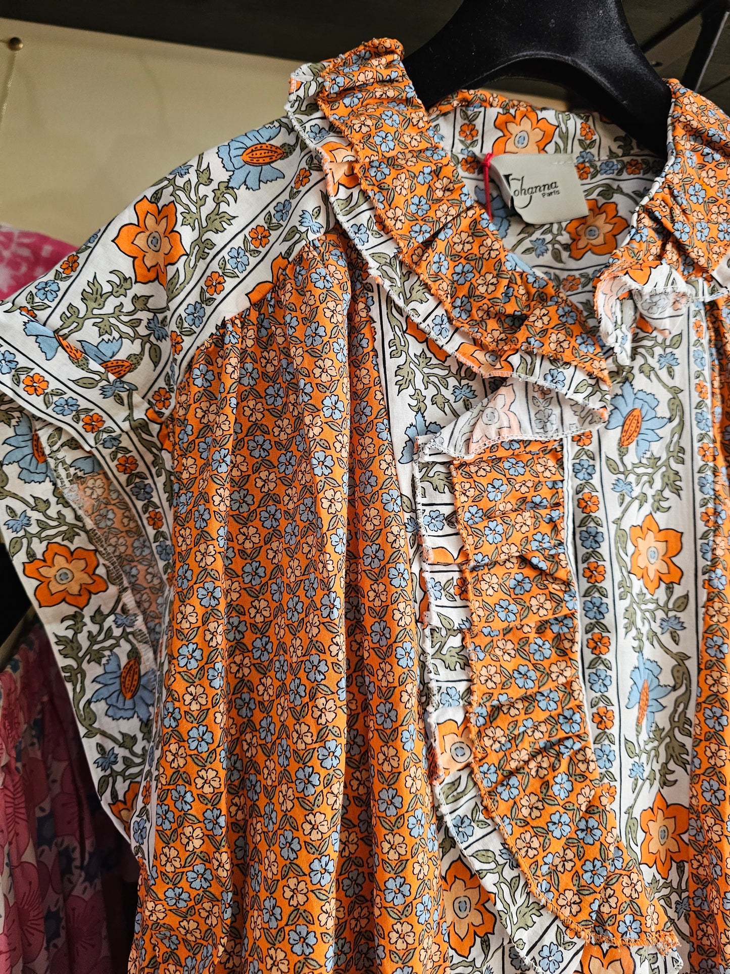 Robe orange Johanna Paris