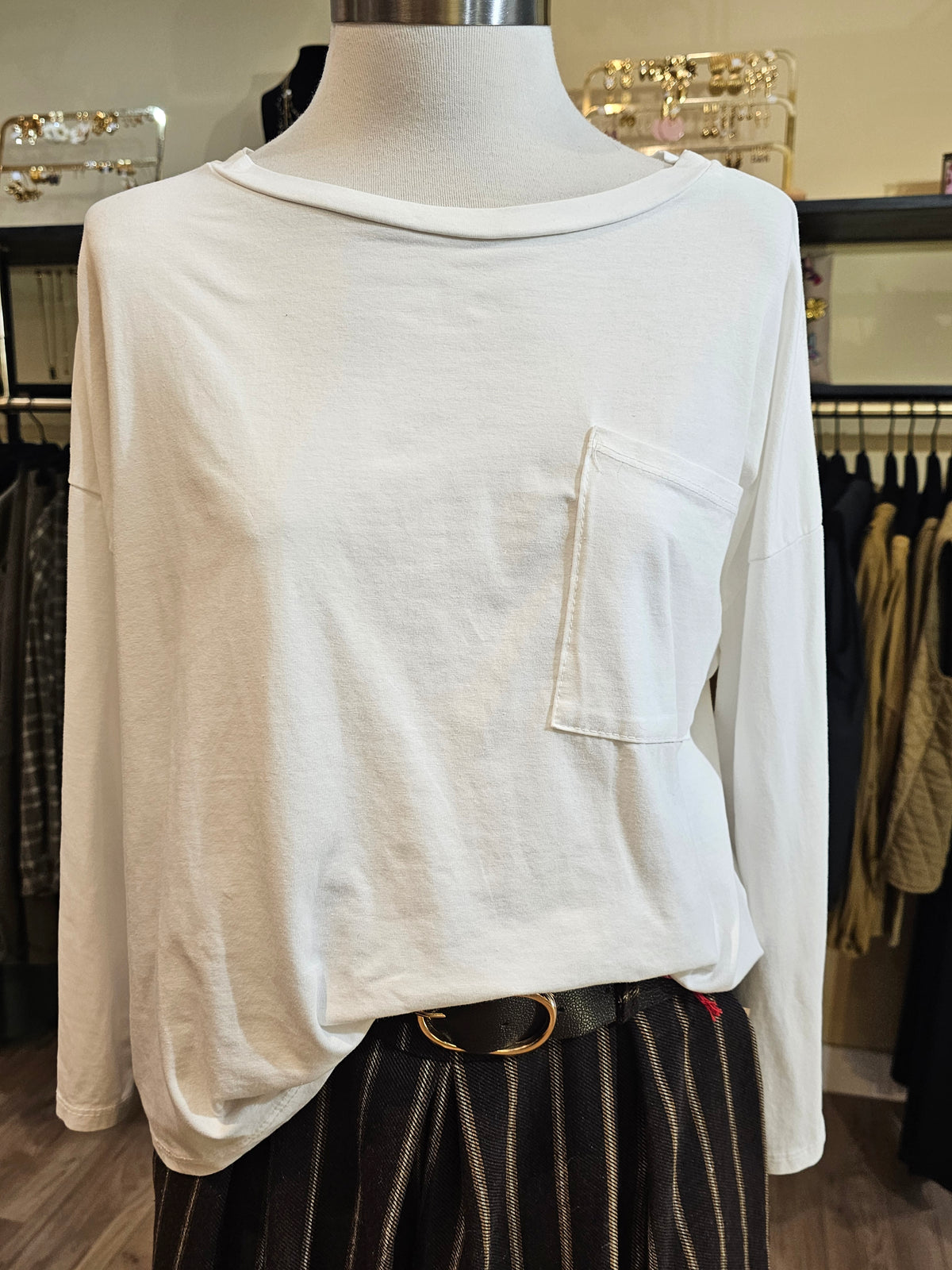 Tshirt blanc Johanna Paris