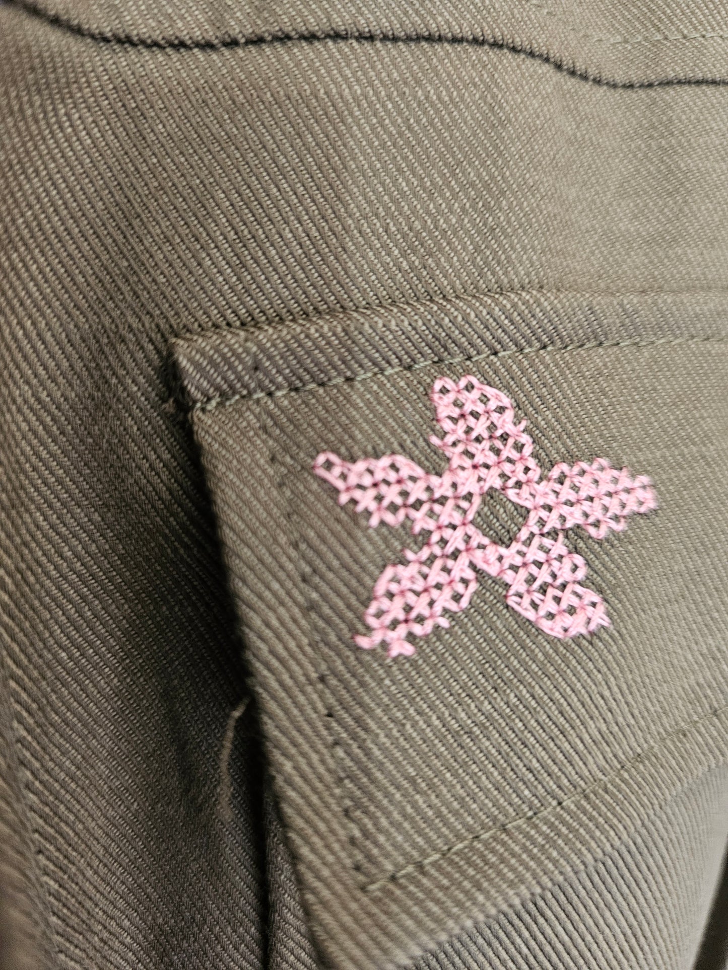Veste armée brodée Johanna Paris