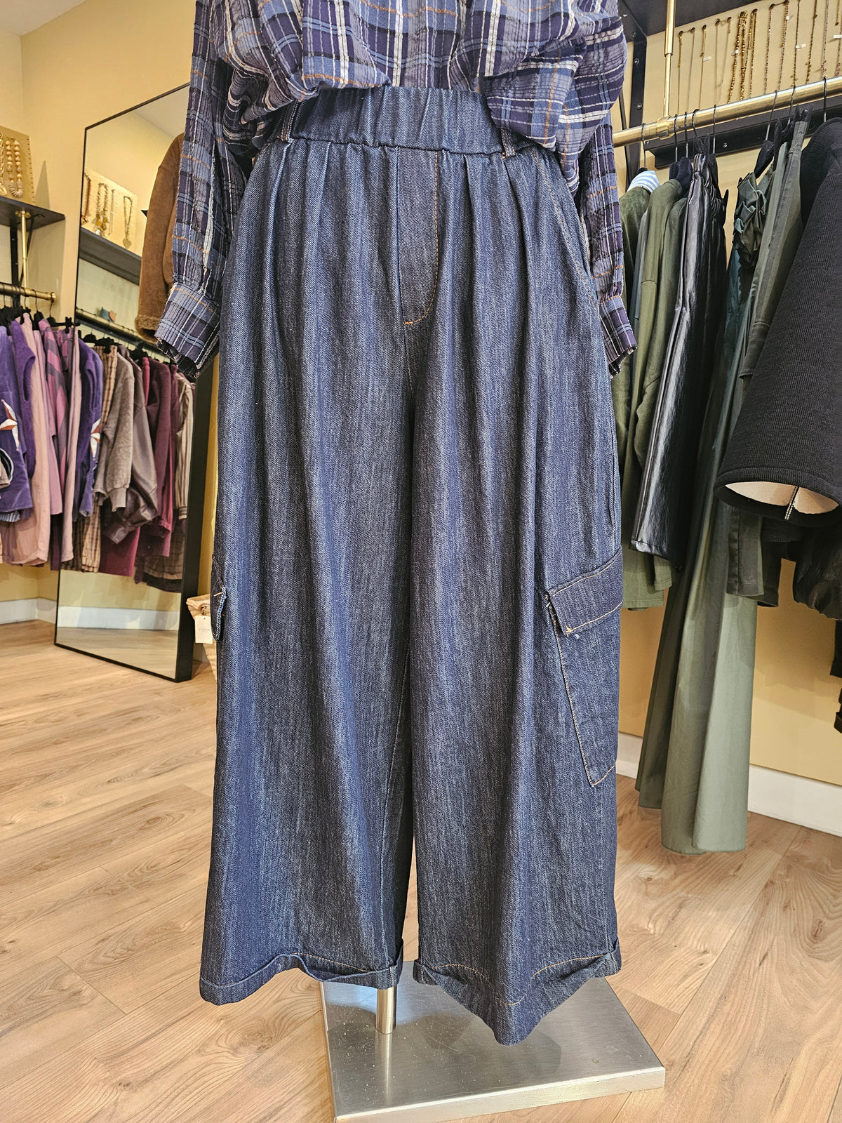 Pantalon magique 2 cargo jean Johanna Paris