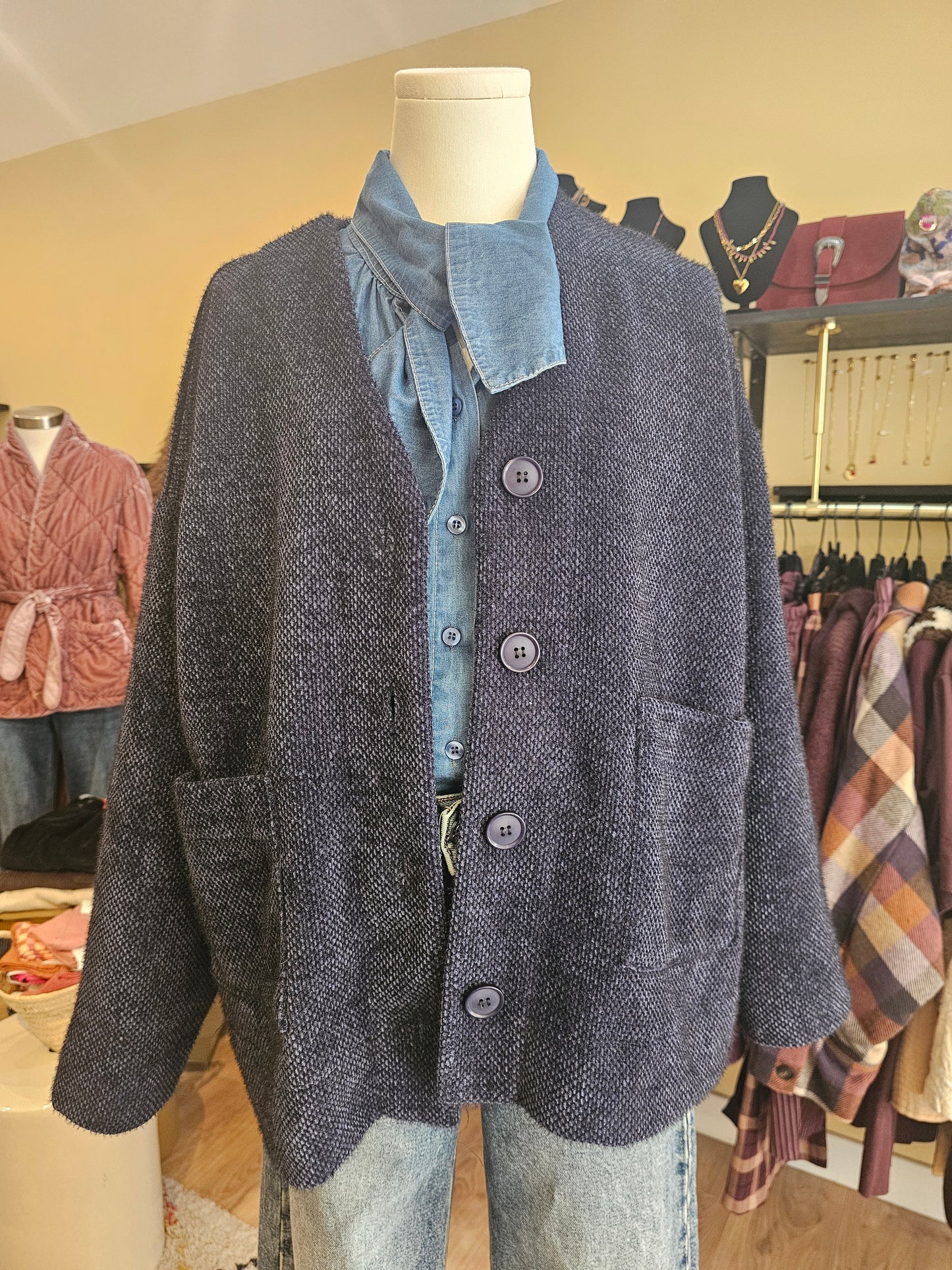 Gilet velours Johanna Paris