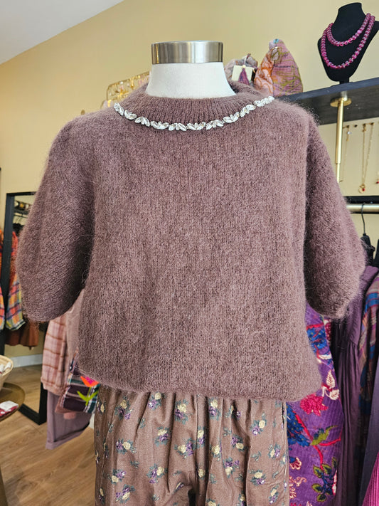 Pull manches courtes Johanna Paris