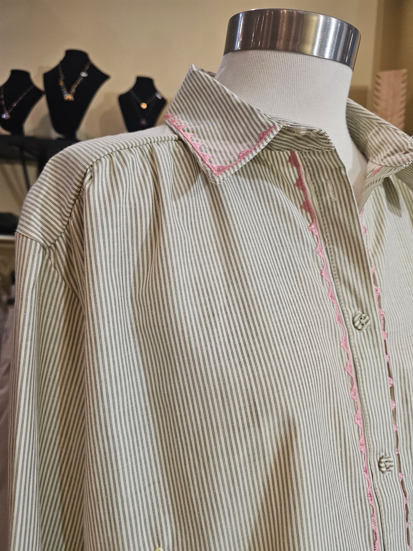 Chemise brodée Johanna Paris