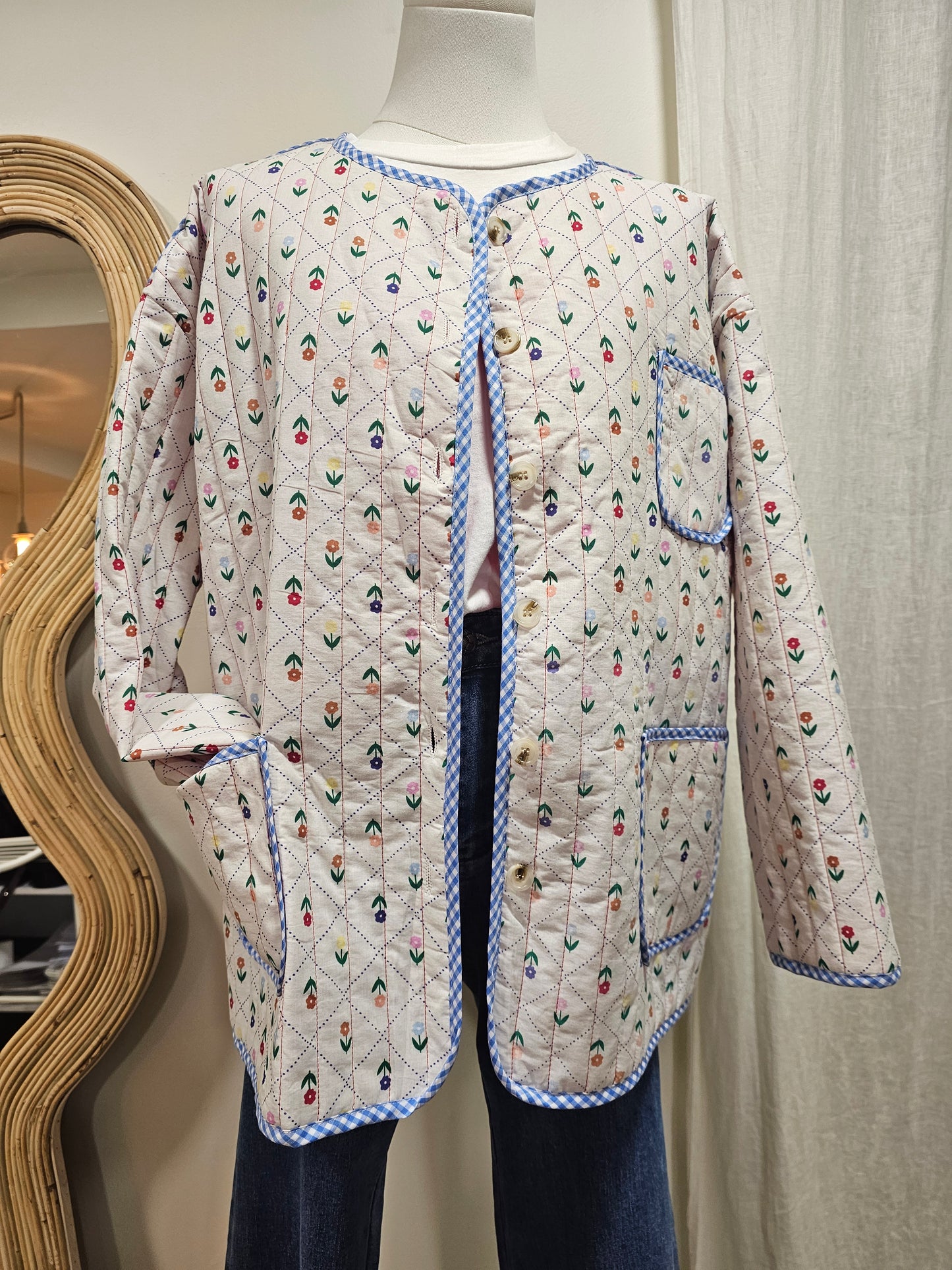 Veste Fleurs Johanna Paris