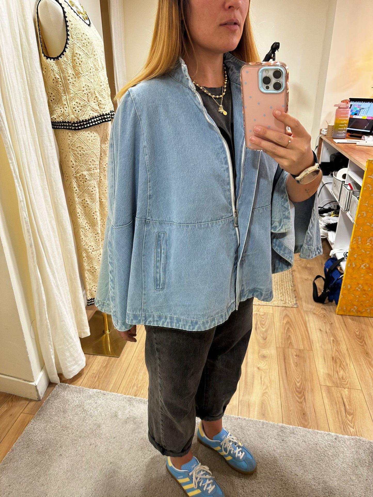 Cape en jeans Johanna Paris