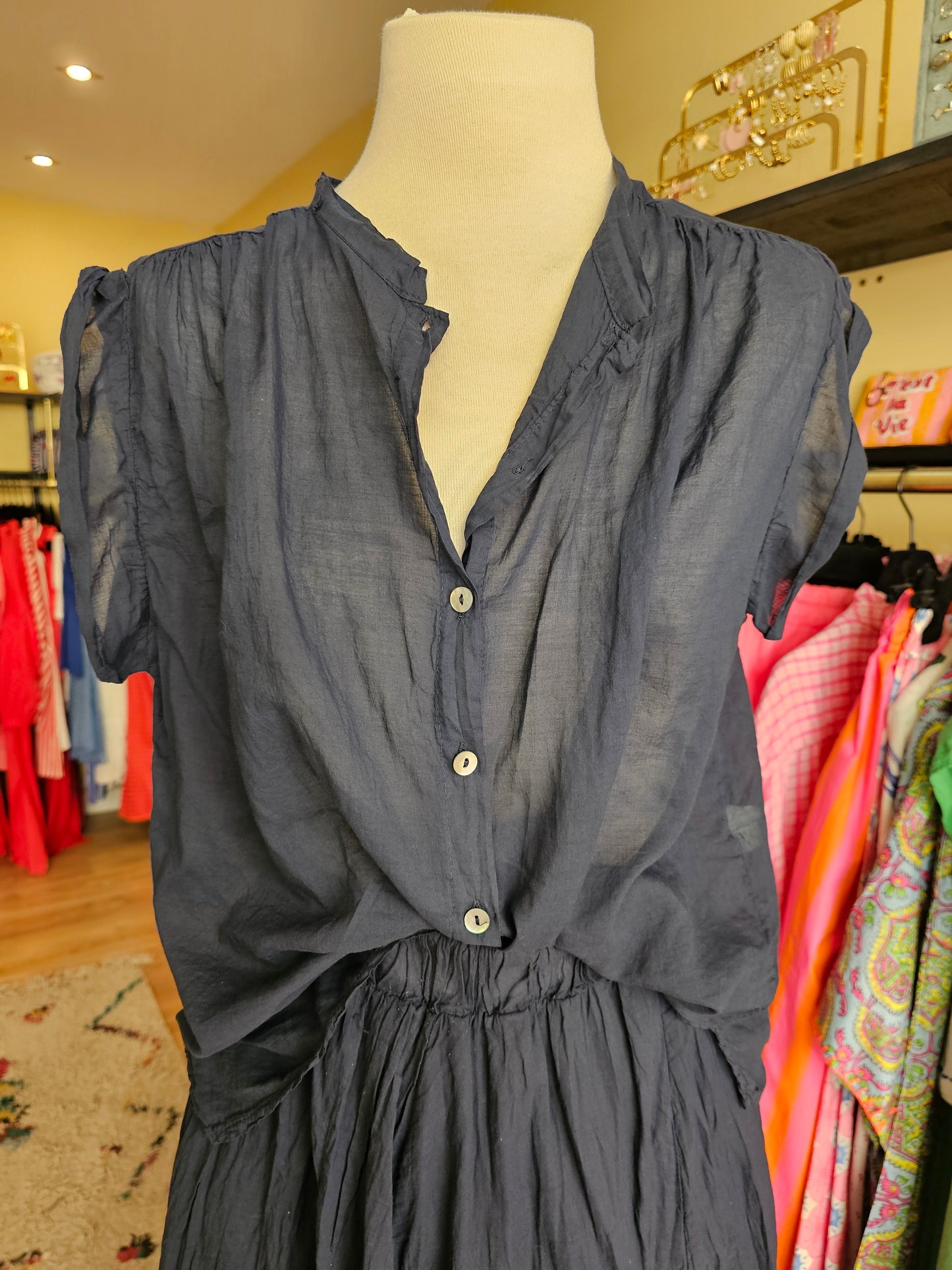 Chemise marine johanna paris