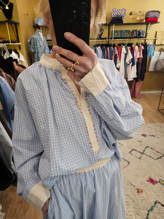 Blouse à carreaux Johanna Paris