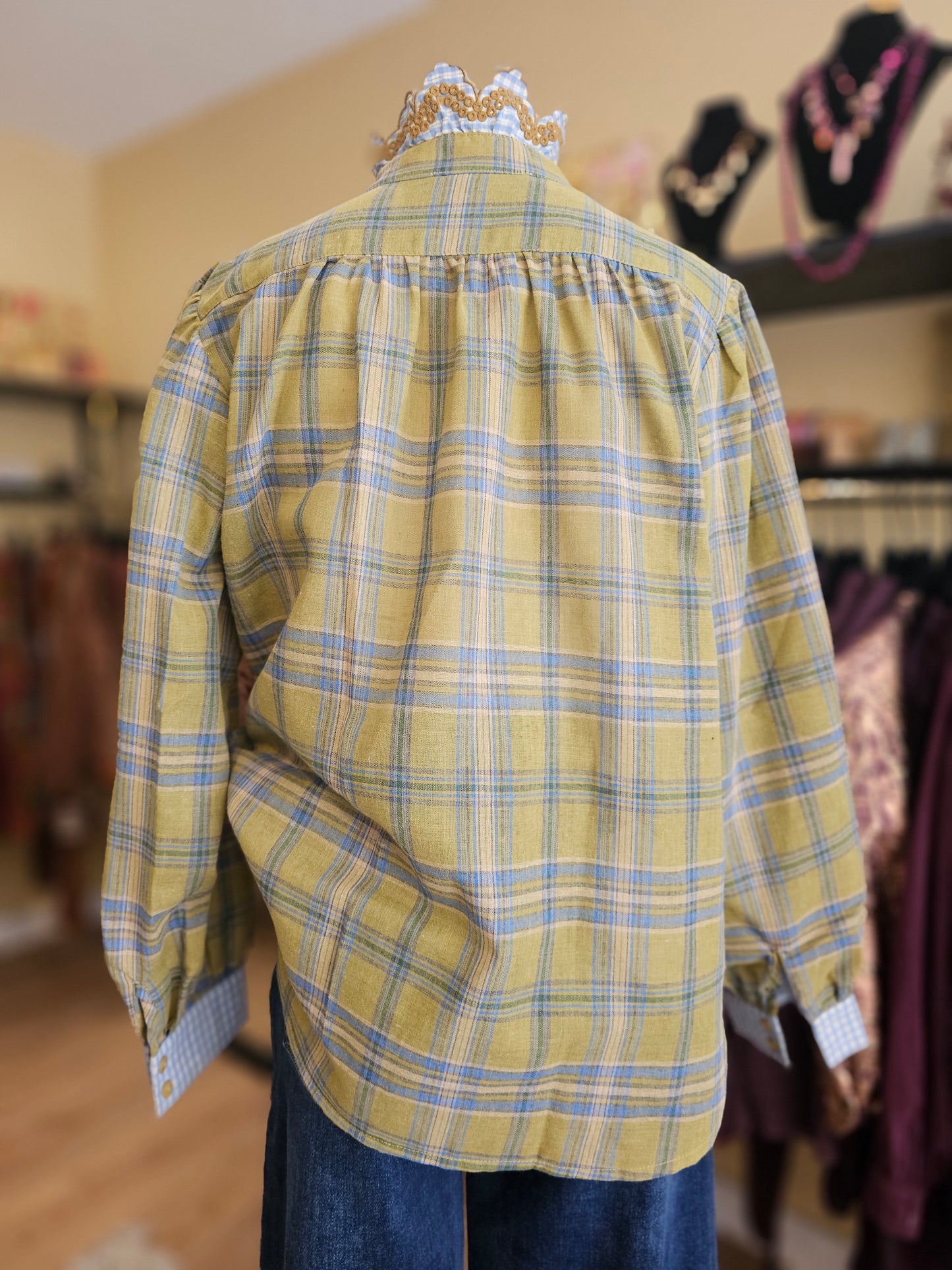 Chemise à carreaux Adoré Paris
