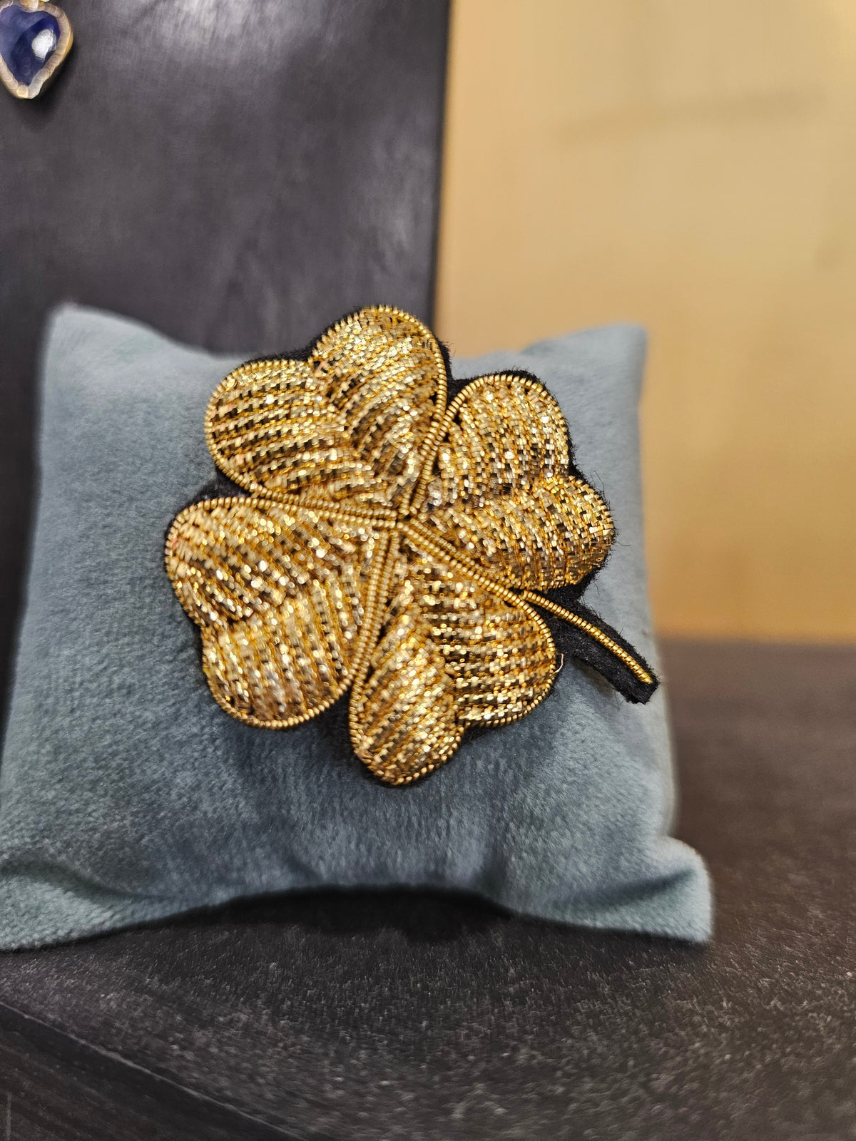 Broche trefle