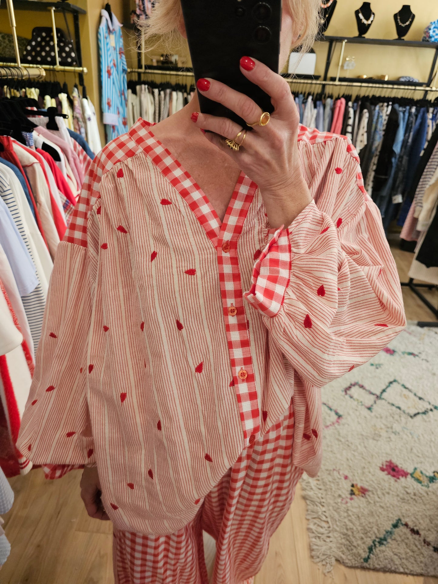 Chemise coeur the corner
