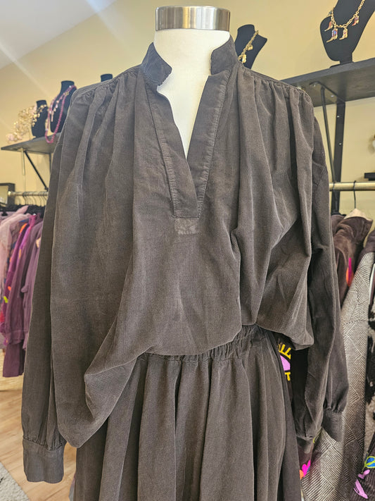 Blouse velours Johanna Paris