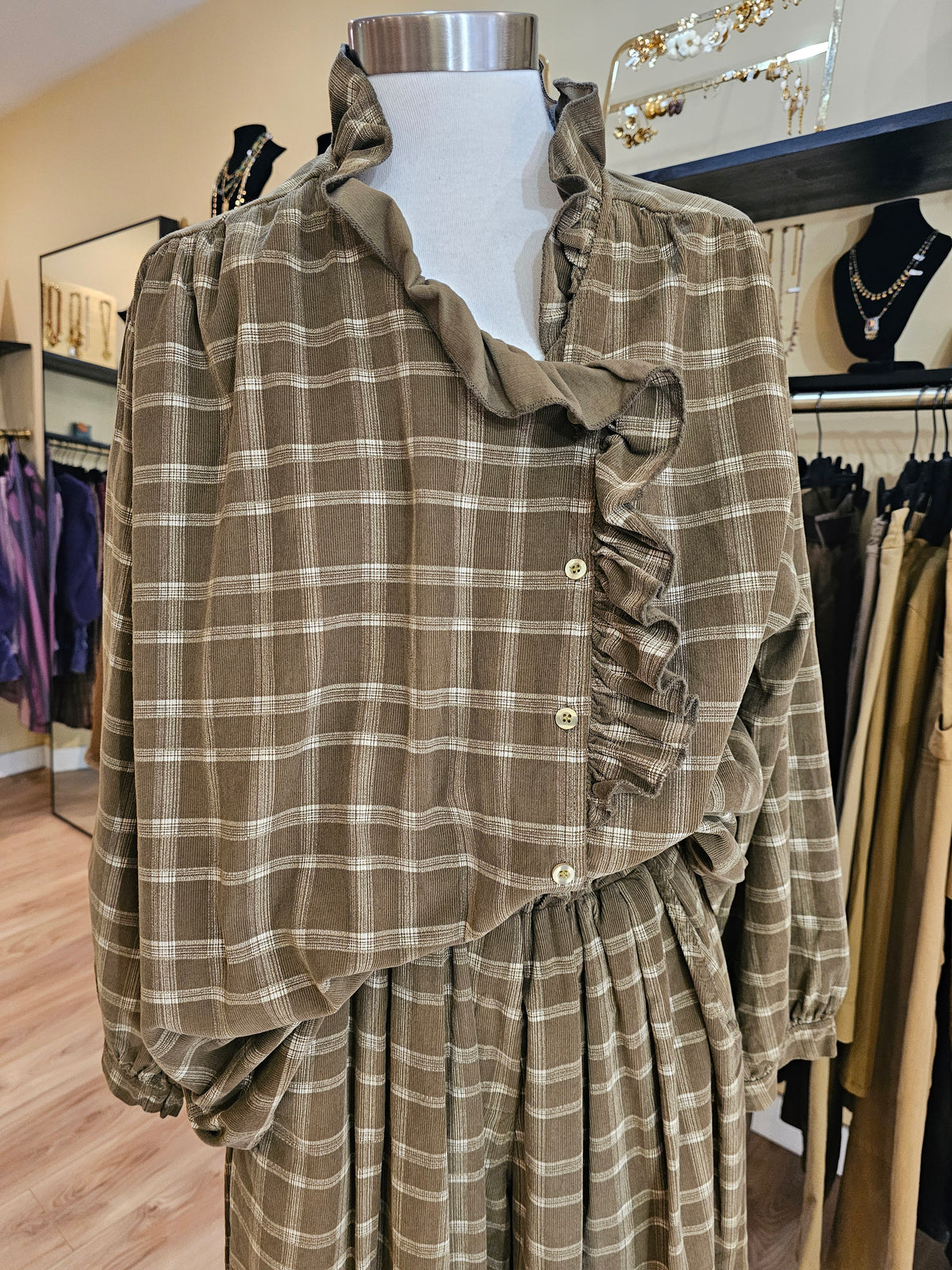 Chemise à carreaux Johanna Paris