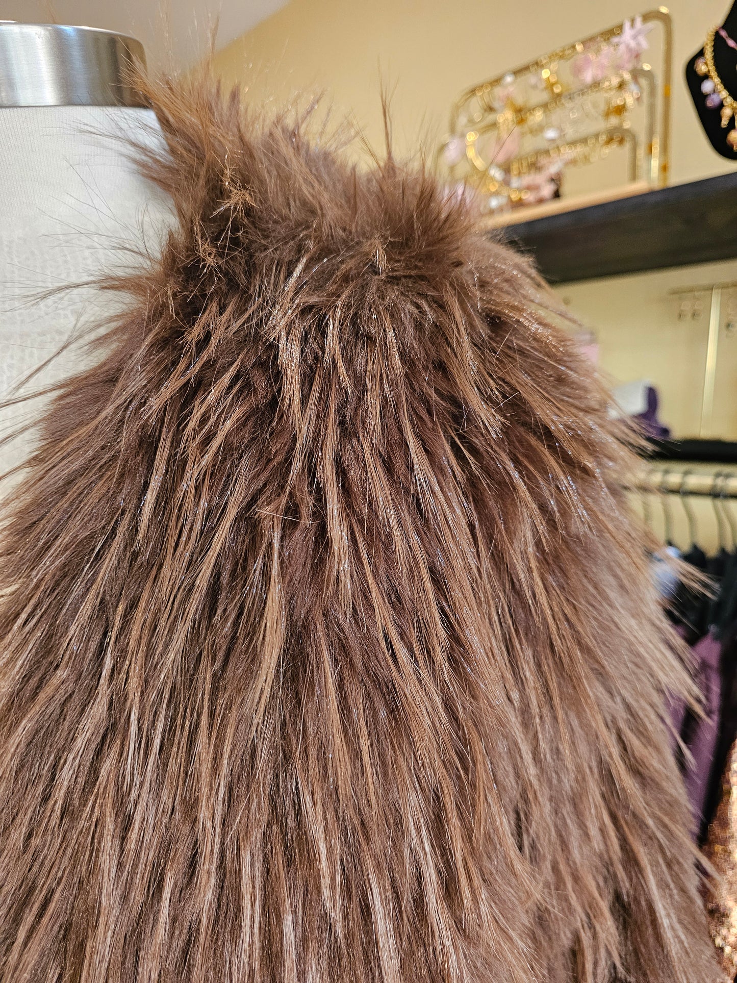 Veste en fausse fourrure Johanna Paris