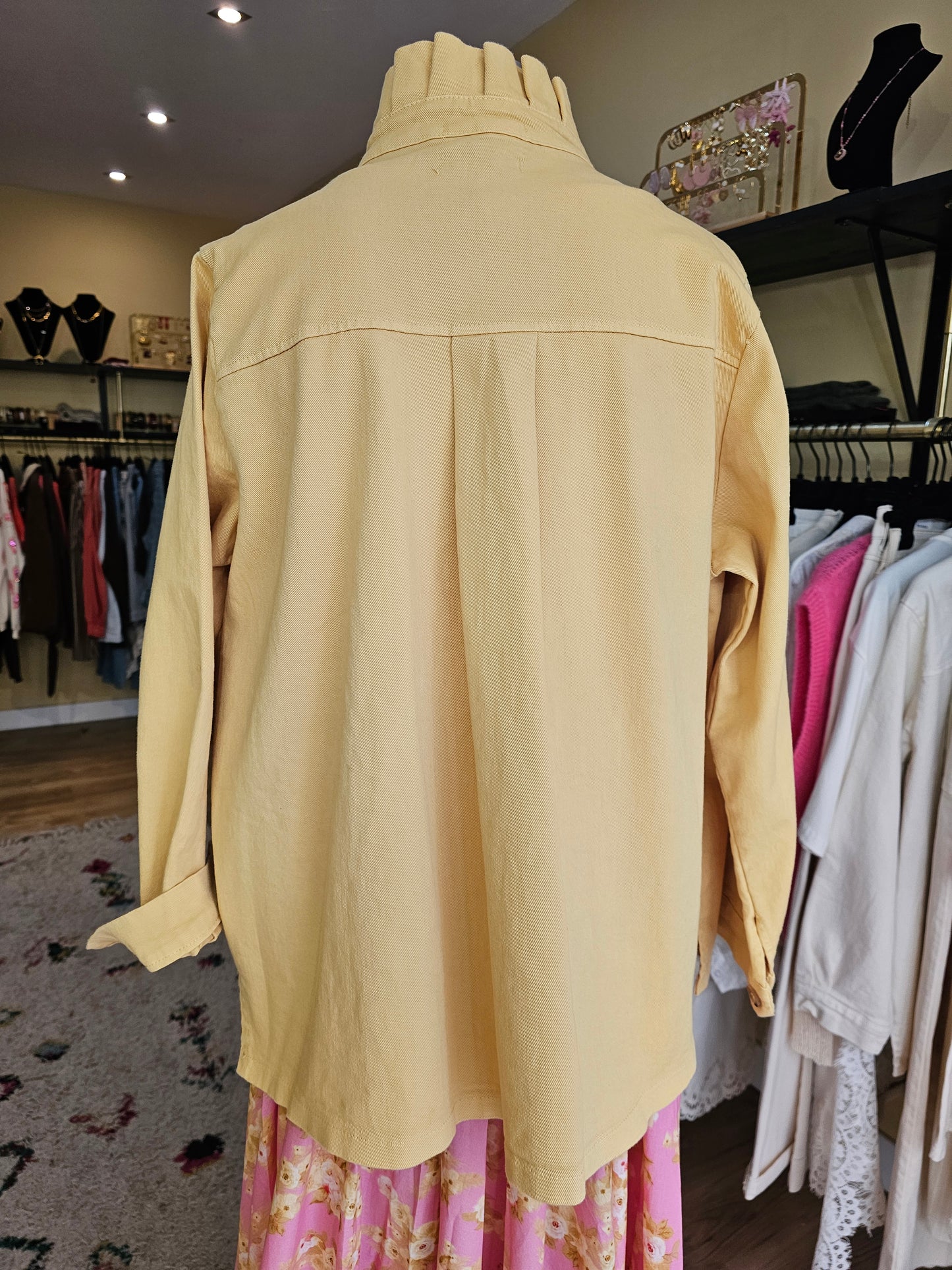 Sur chemise col victorien Johanna Paris