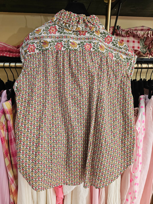 Top fleuri Johanna Paris
