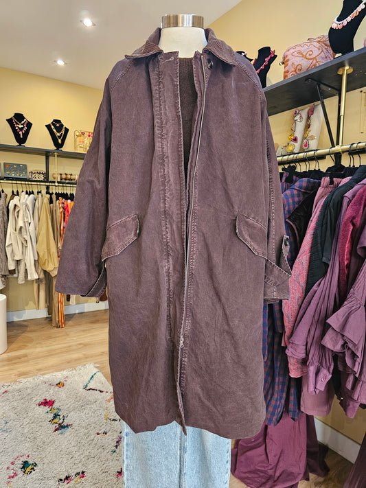 Manteau col velours Johanna Paris