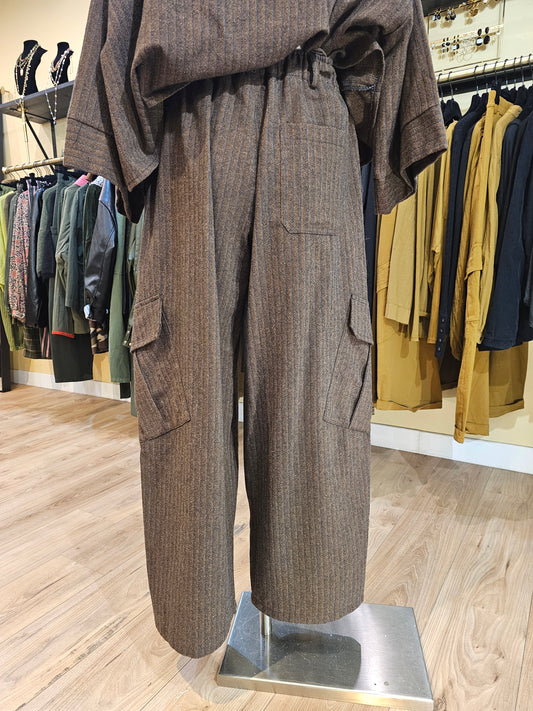 Pantalon rayé The Corner Paris