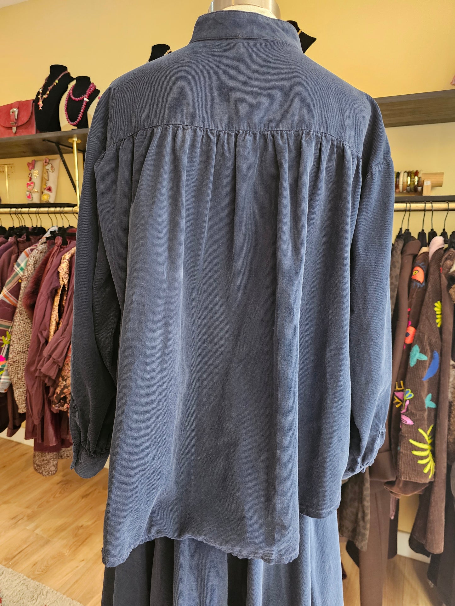 Blouse en velours Johanna Paris