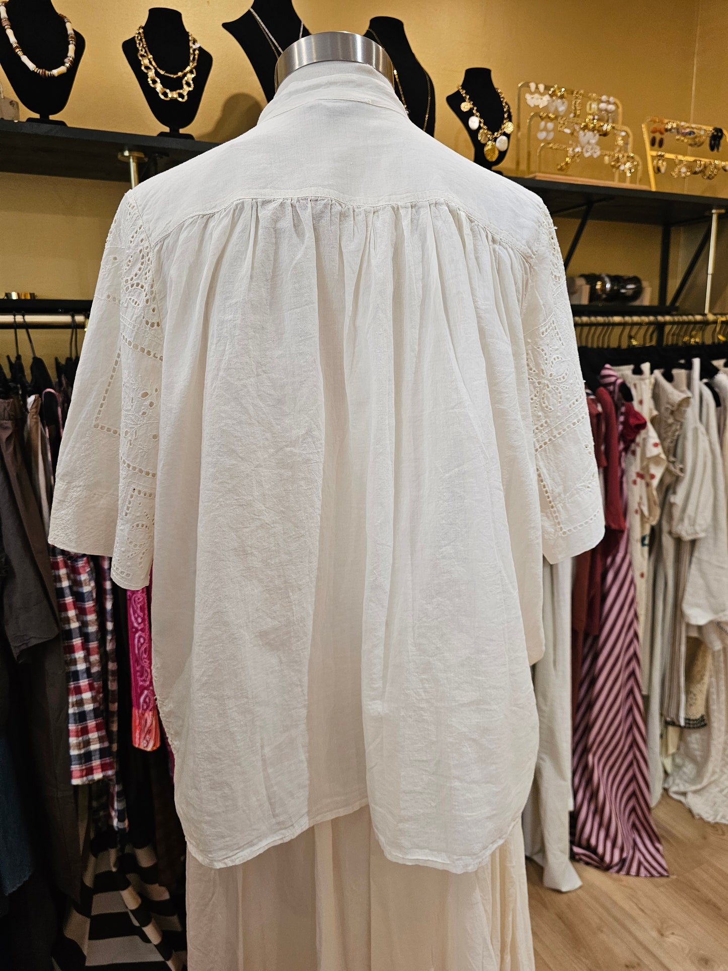 Top broderie anglaise johanna paris