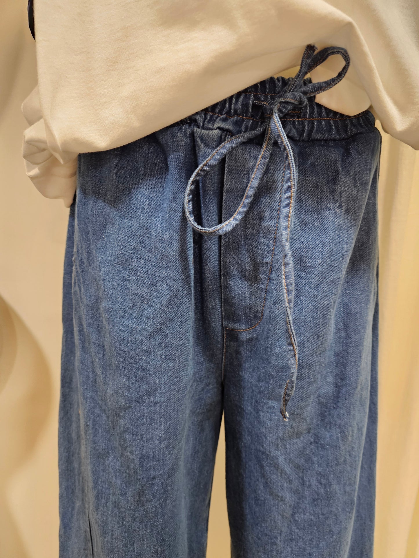 Jeans taille elastique