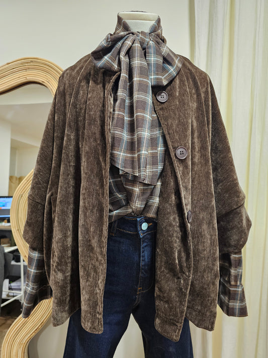 Veste velours Johanna Paris