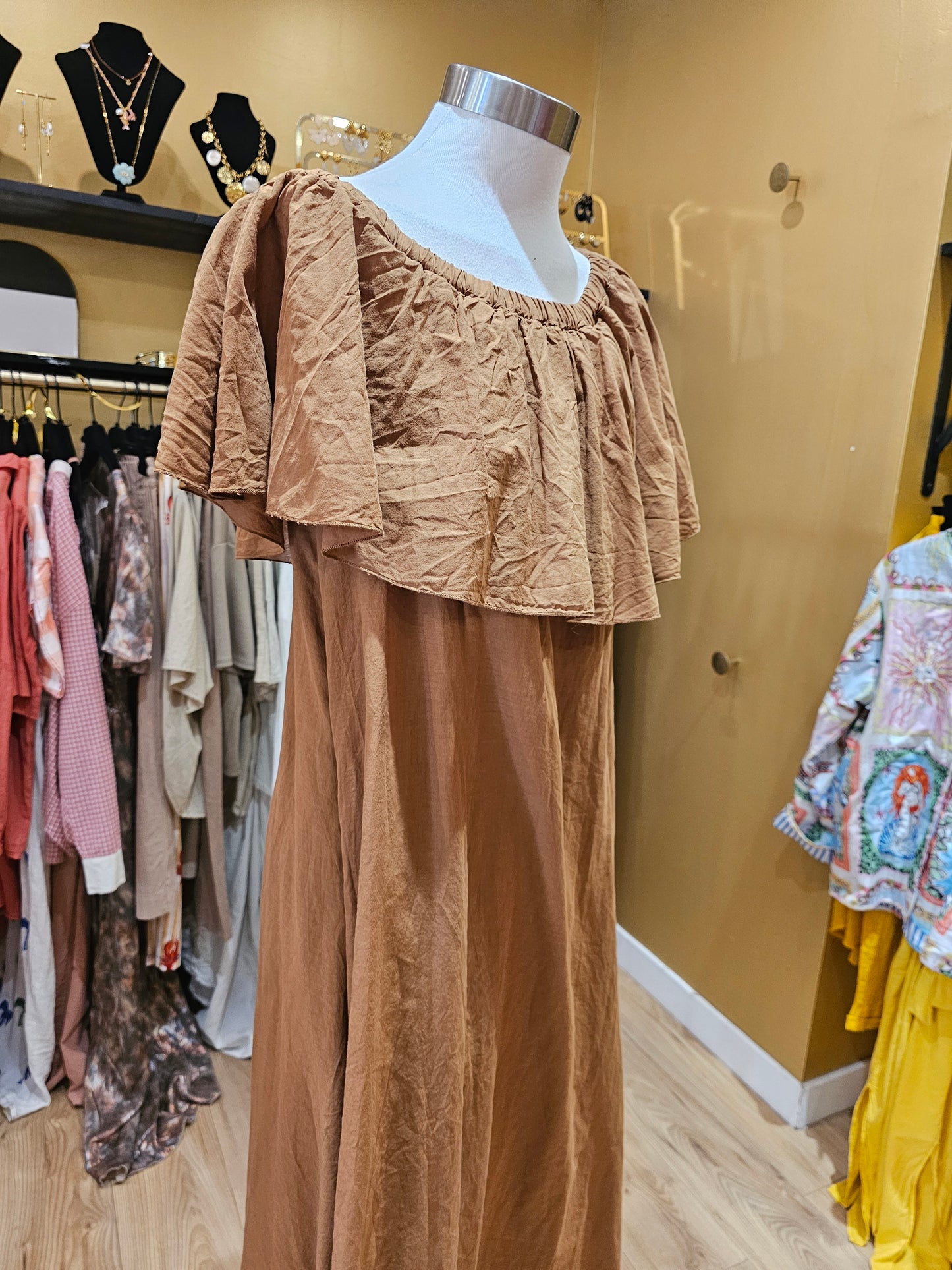 Robe camel johanna paris