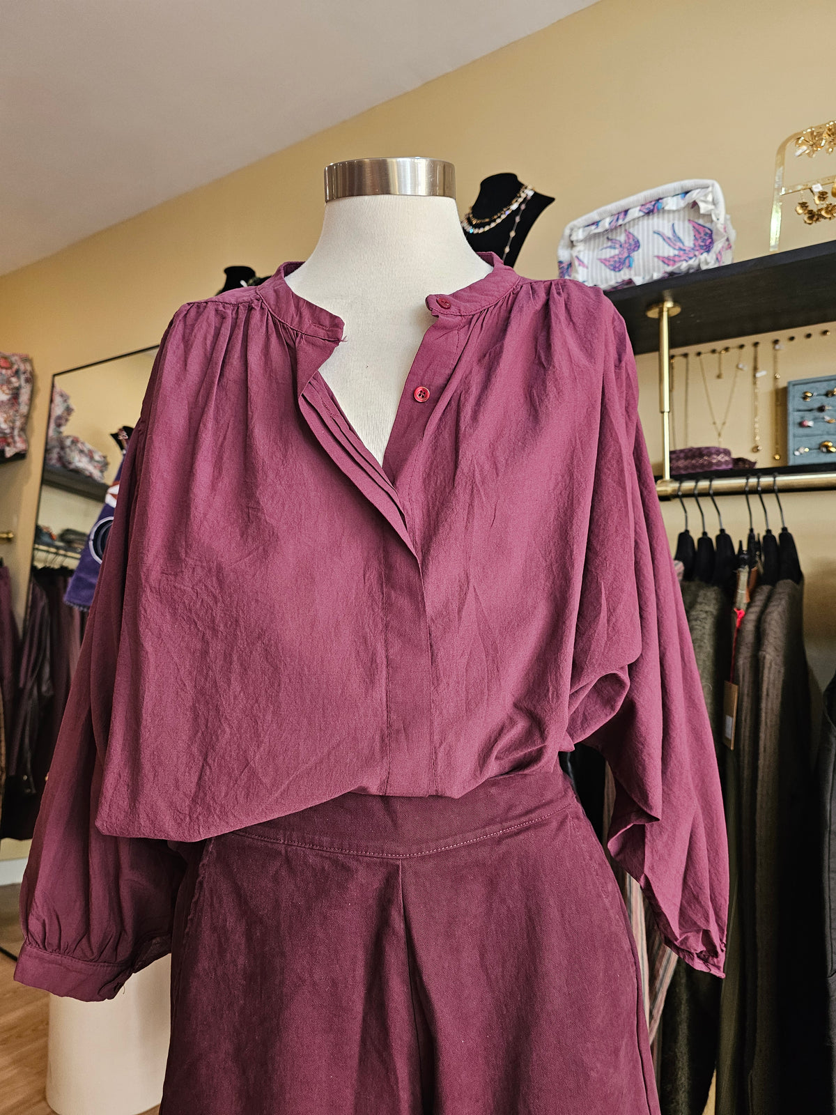 Chemise prune