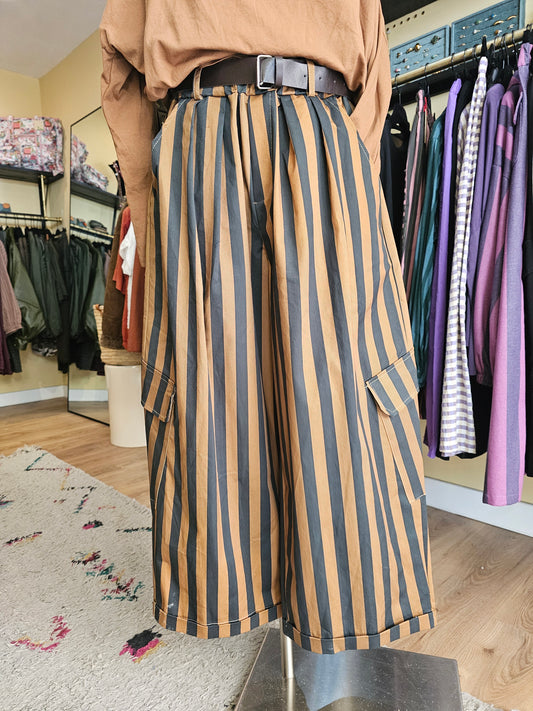Pantalon magique 2 cargo rayé johanna paris