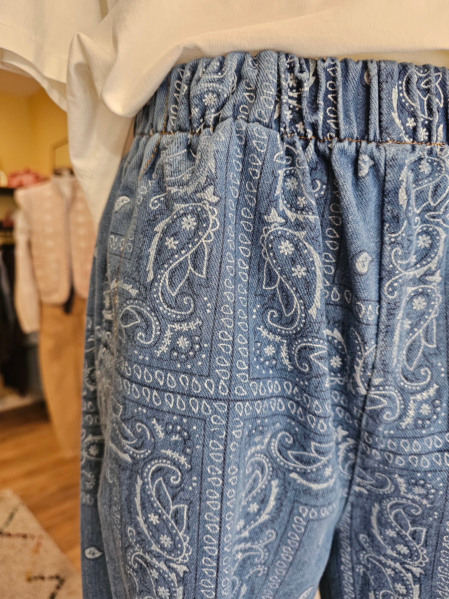 Pantalon magique jeans bandana