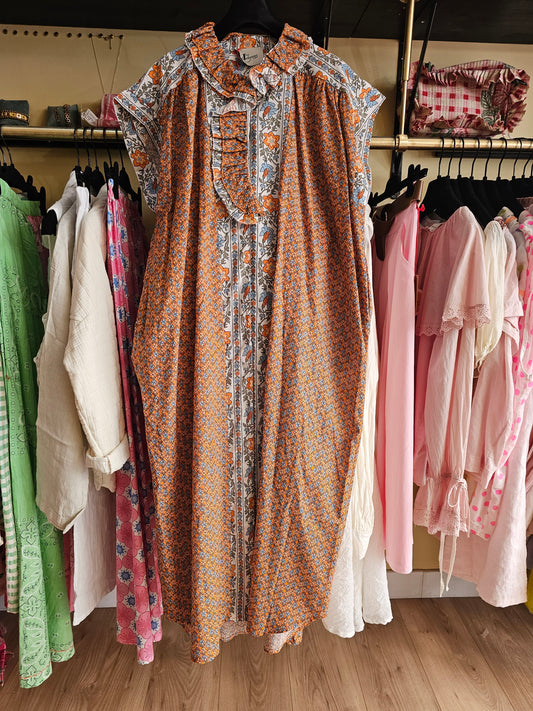 Robe orange Johanna Paris