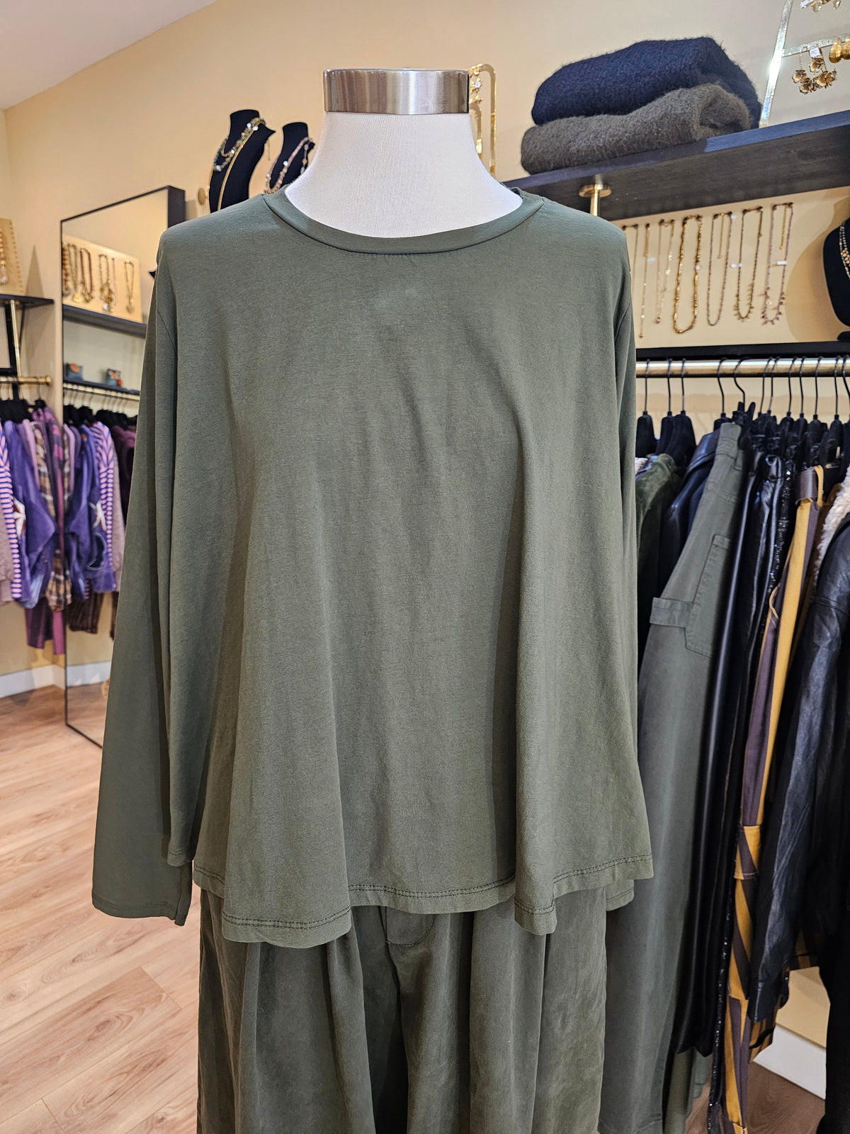 Tshirt kaki Johanna Paris