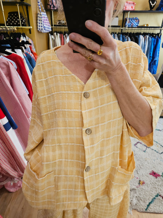 Top jaune Johanna Paris