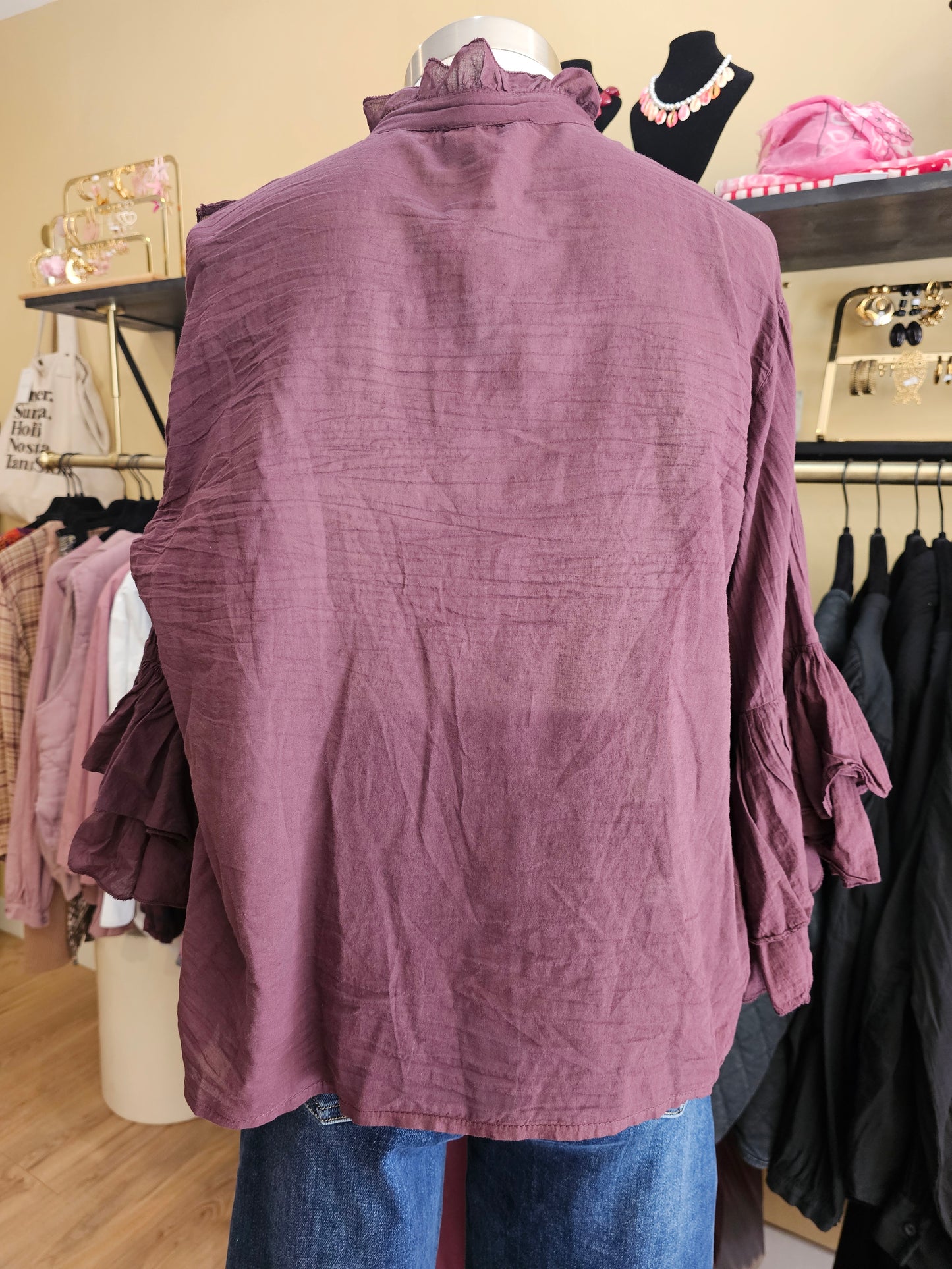 Chemise à volants Johanna Paris