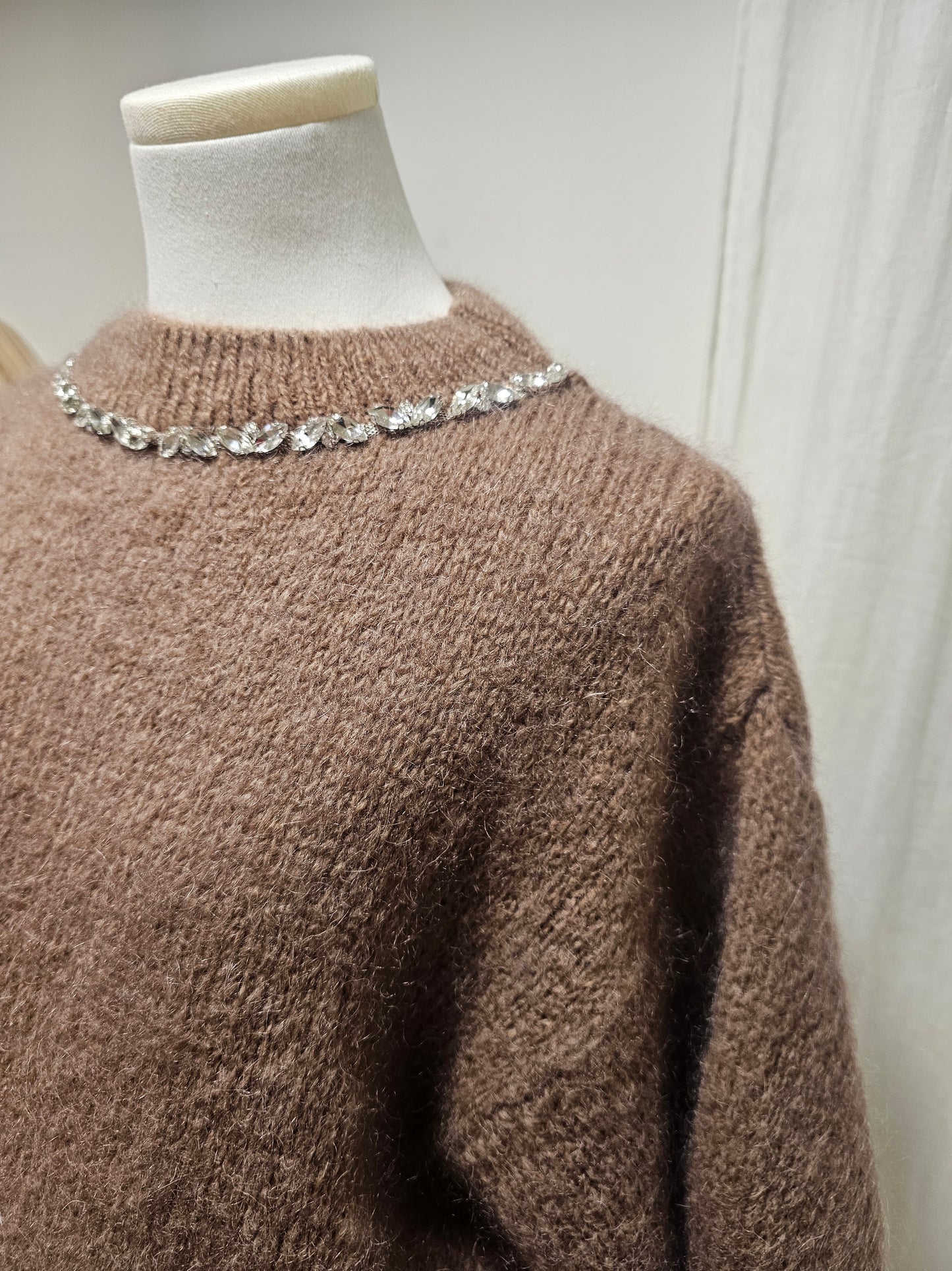 Pull col strass Johanna Paris