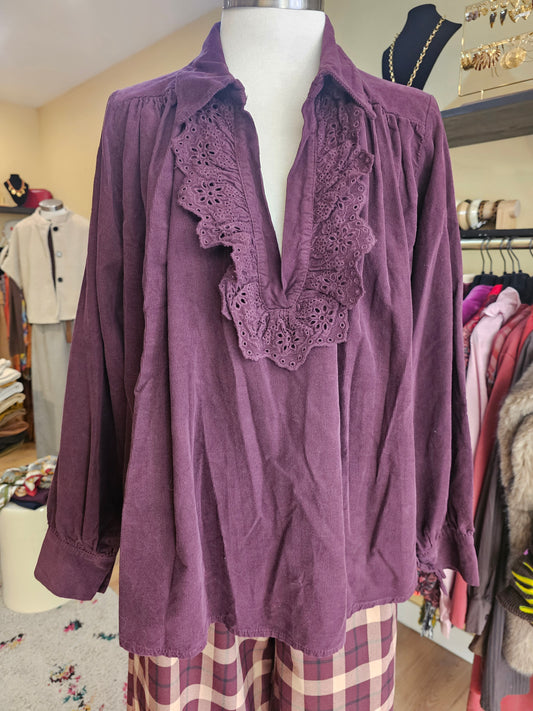 Blouse en velours - Johanna Paris