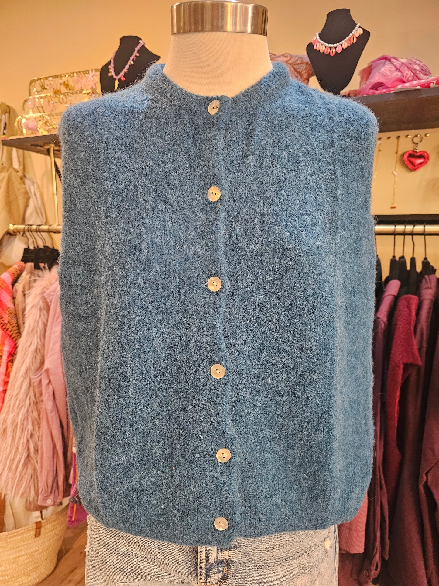 Gilet manches courtes Johanna Paris