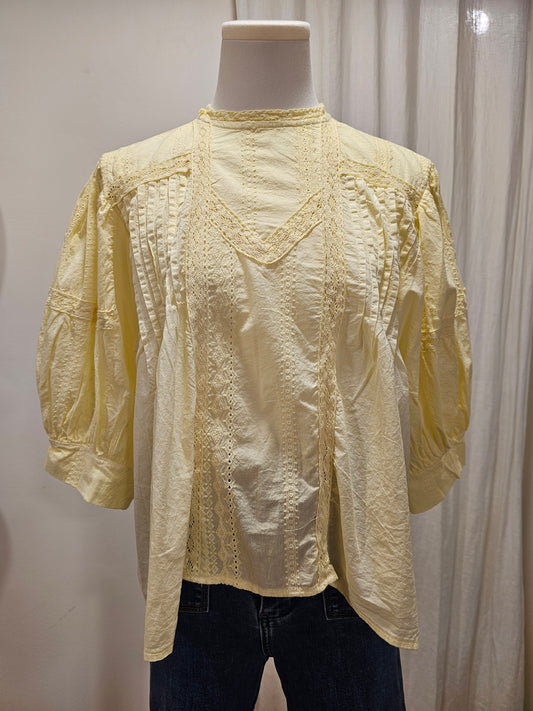 Top jaune Johanna Paris